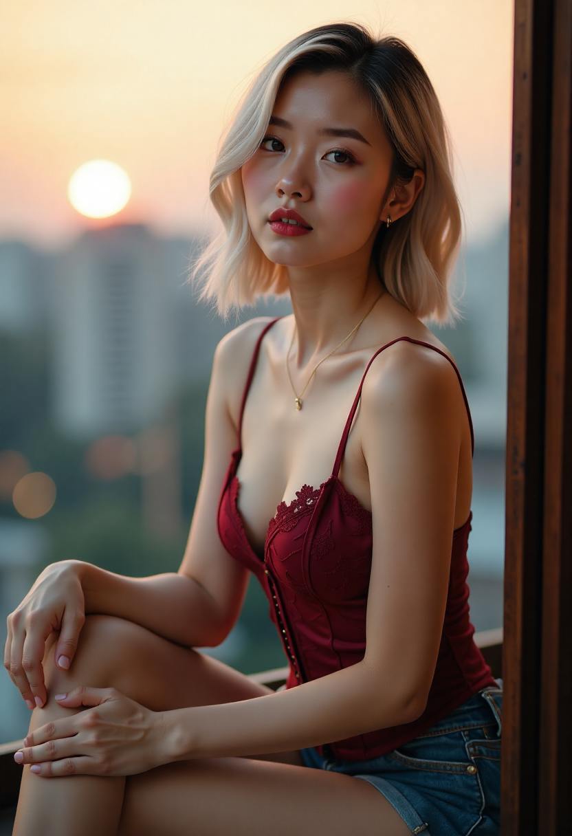 晚潮邮局清晨剧照